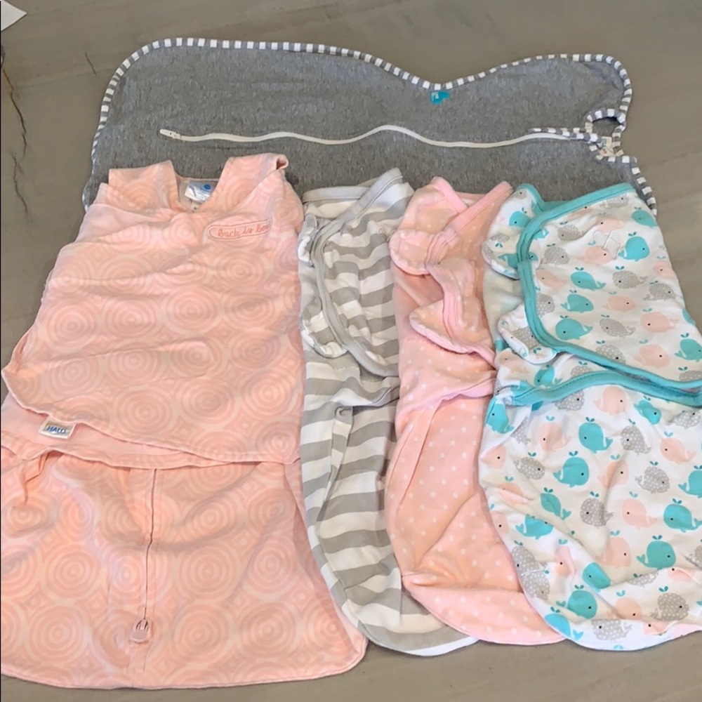 5 Sleep Sacks. Gently used, great condition!